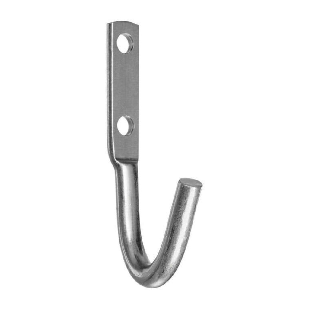 National Hardware Zinc-Plated Silver Steel 3.5 in. L Rope/Tarp Hook 180 Lb 1 Pk