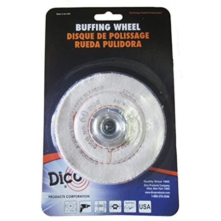 WHEEL BUFF 4" FLANNEL
