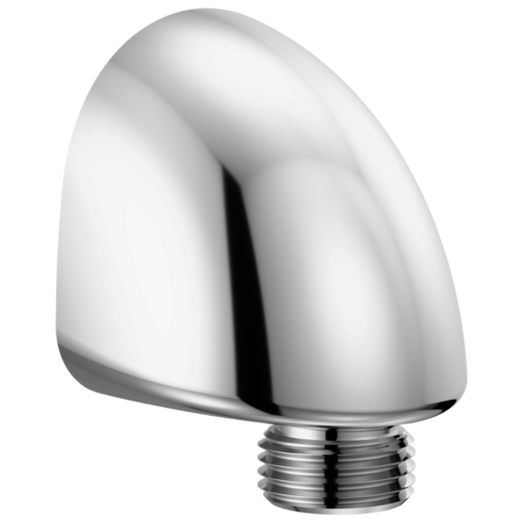 Delta 50560 Hand Shower Wall Supply Elbow Lumicoat Chrome Bath and Shower Accessories Shower Components Wall Supply Elbows