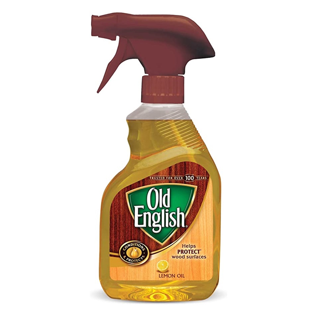 Lemon Oil, Furniture Polish, 12oz, Spray Bottle, 6/Carton