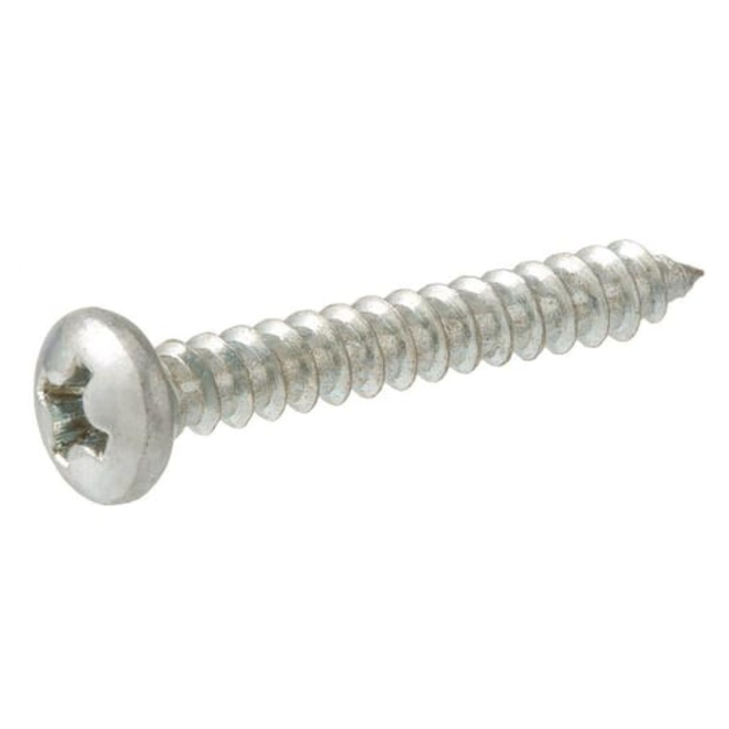 The Hillman Group 823232 Stainless Steel Pan Head Phillips Sheet Metal Screw  6-Inch X 2-Inch  100-Pack