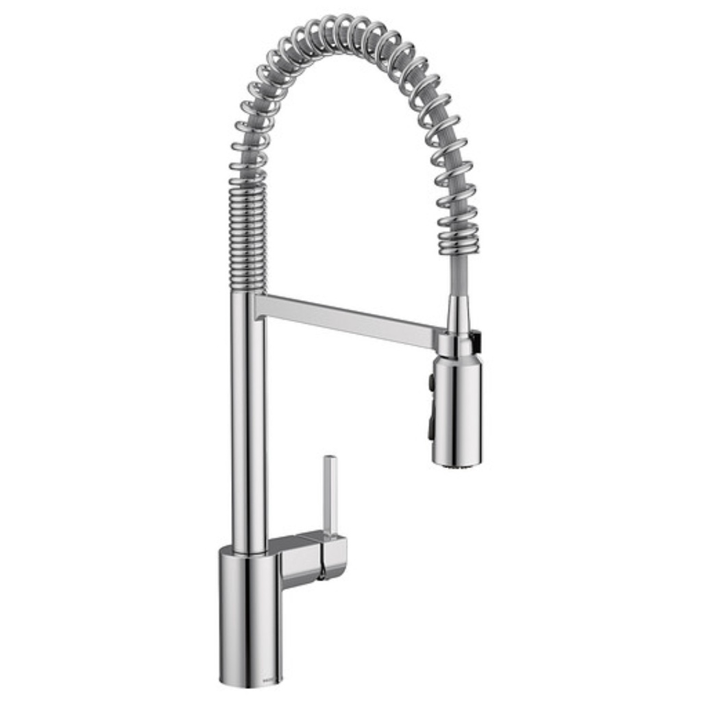 Moen 5923 Align One Handle Pre-rinse Spring Pulldown Kitchen Faucet