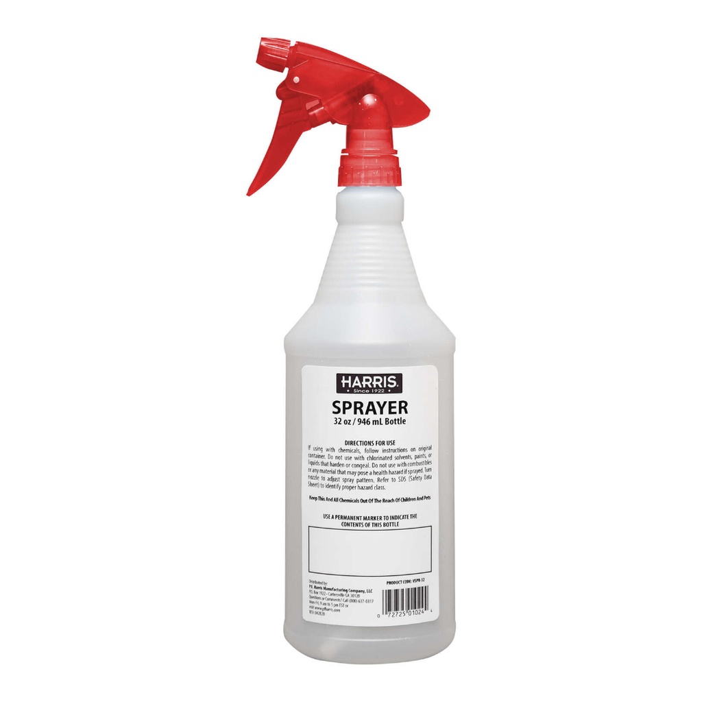 SPRAY BOTTLE WHT 32OZ