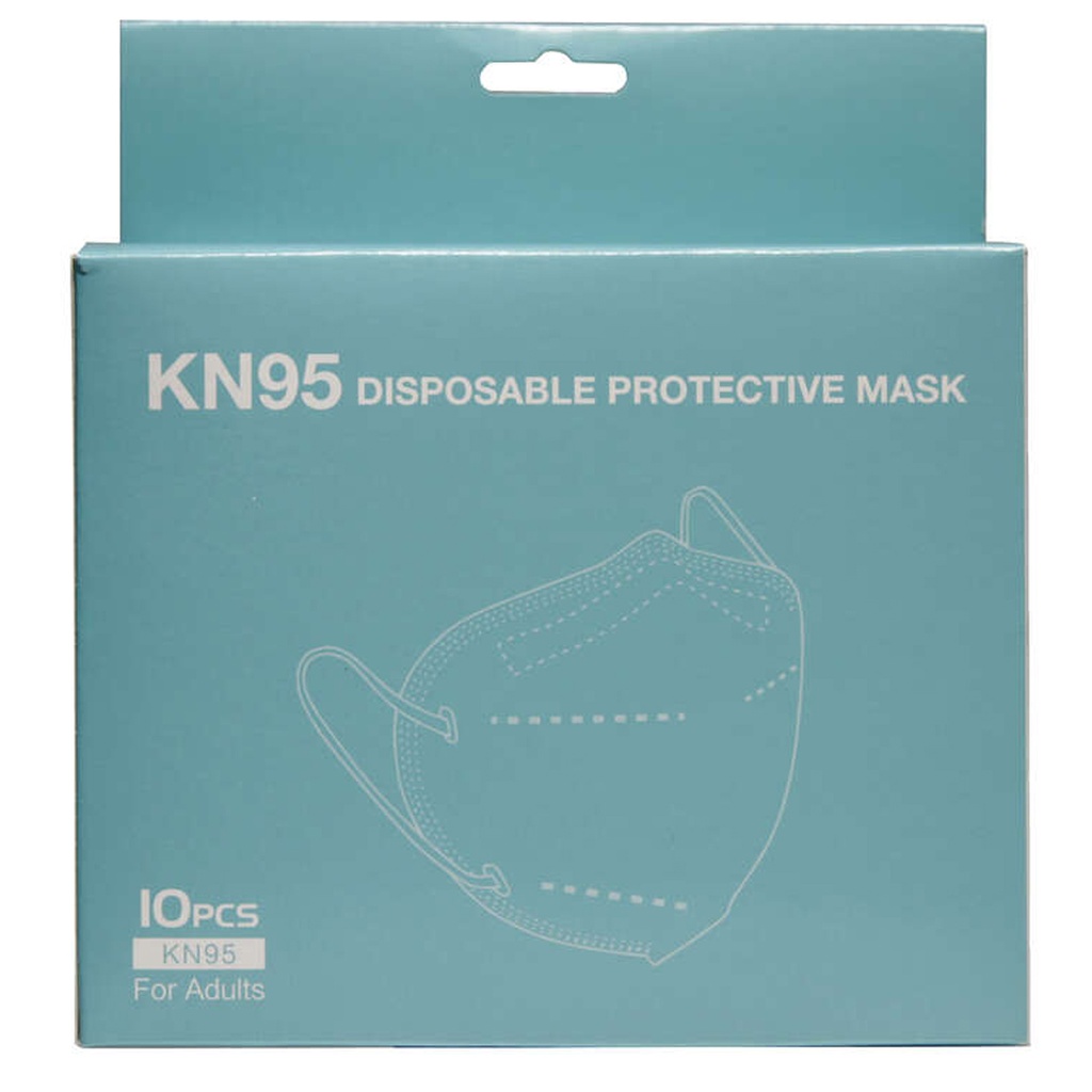 GEN KN95 FACE MASK BLANCA 10PK