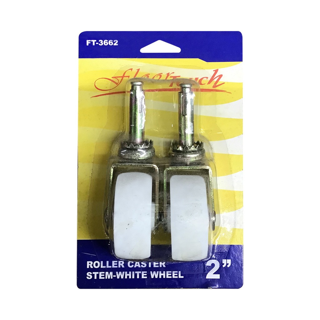 ROLER CASTER 2"" WHT