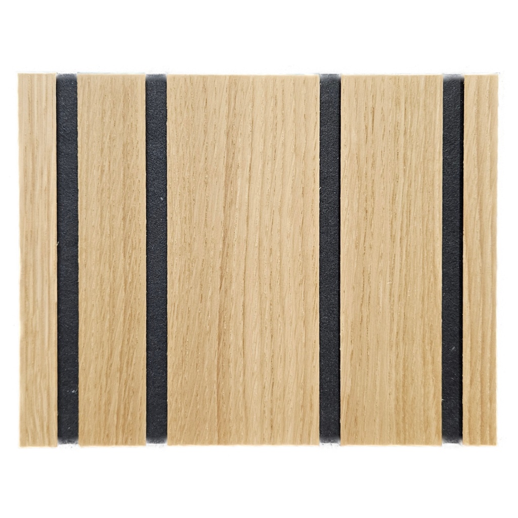 SLATPANEL W/OAK ALMERIA BARNIZAD