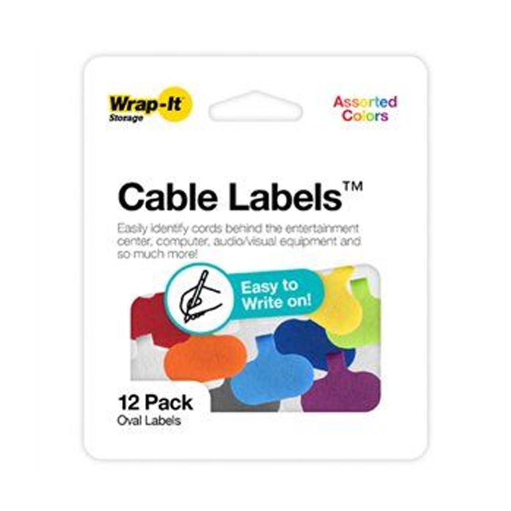 CABLE LABEL ASRTD NYLON