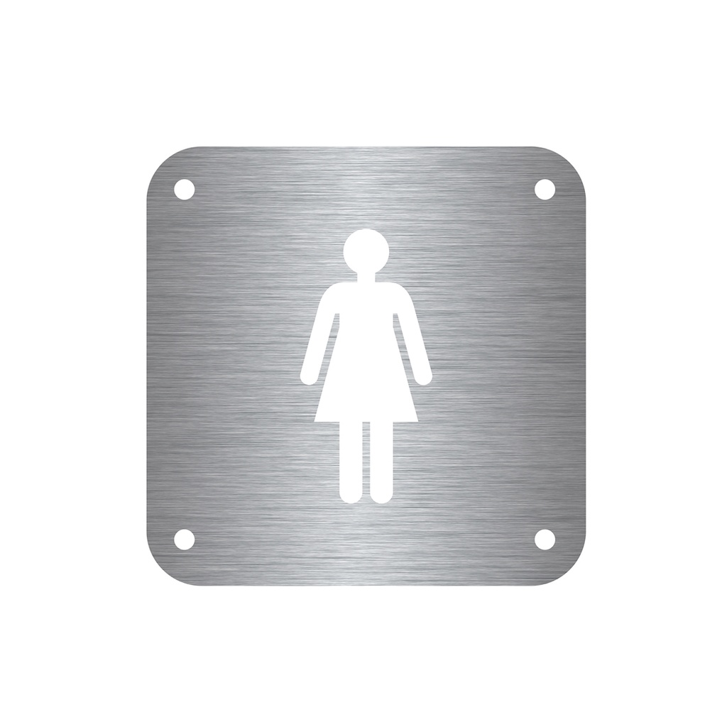 JNF PLACA GIRL AISI 304