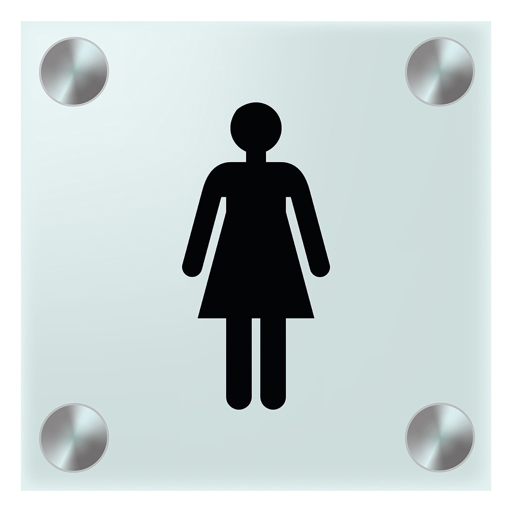 JNF PLACA ACRIL. GIRL W/SUPPOR