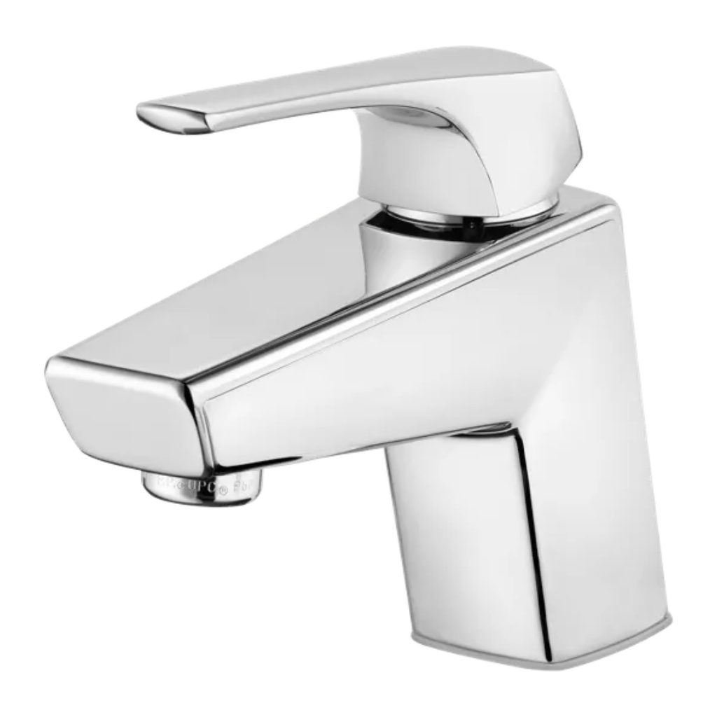 Pfister LG42-LPM Arkitek 1.2 GPM Single Hole Bathroom Faucet - Includes Push & Seal Drain Polished Chrome Faucet Bathroom Sink Faucets Single Handle