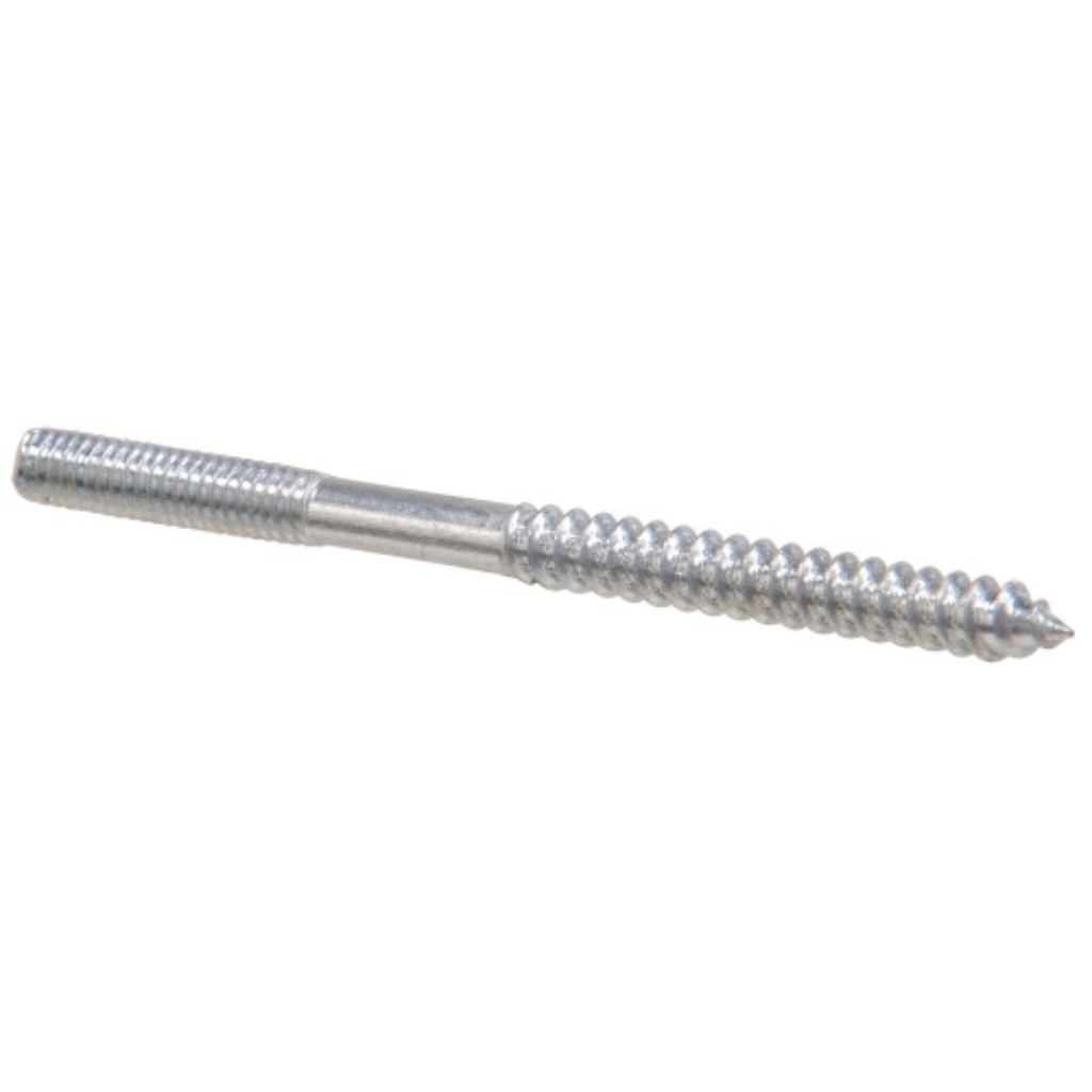 [40043427F] The Hillman Group 43427 5/16-18-Inch X 5-1/2 Hanger Bolt, 10-Pack , Zinc