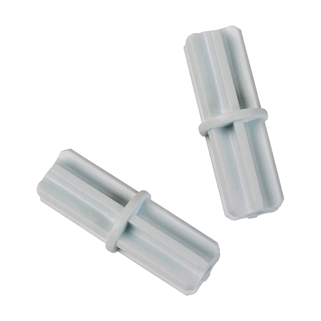 [75651] ClosetMaid 75651 SuperSlide White Closet Rod Connector