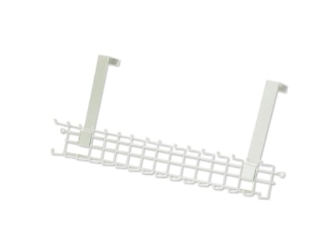 ClosetMaid 1217 Over-the-Door Tie and Belt Rack  White