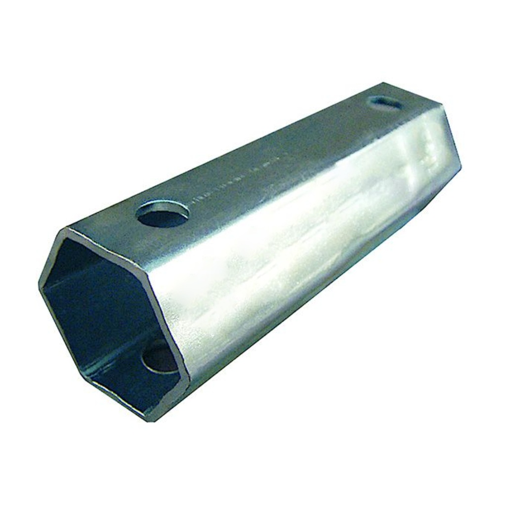 [45290] Ace 21/32 in. Shower Valve Socket Wrench Silver 1 Pc