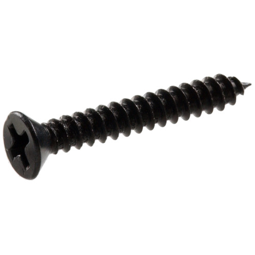 [40002849F] Hillman 2849 6 X 3/4-Inch Flat Head Black Chromate Decorative Sheet Metal Screw, 40-Pack