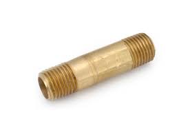 Anderson Metals 1/2 in. MPT in. X 1/2 in. D MPT Red Brass Nipple 3 in. L