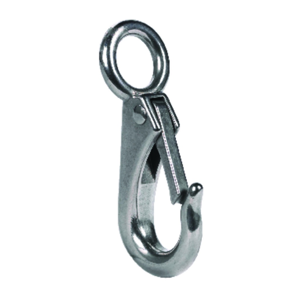 Campbell Chain 3/4 in. Dia. X 3-29/32 in. L Polished Stainless Steel Quick Snap 190 Lb.