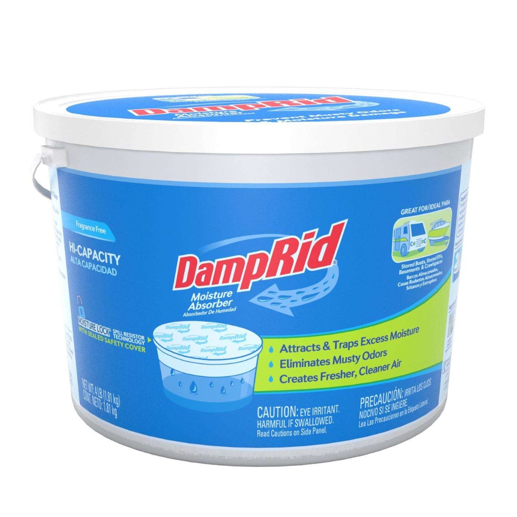 4 Lbs. Fragrance Free Hi-Capacity Moisture Absorber