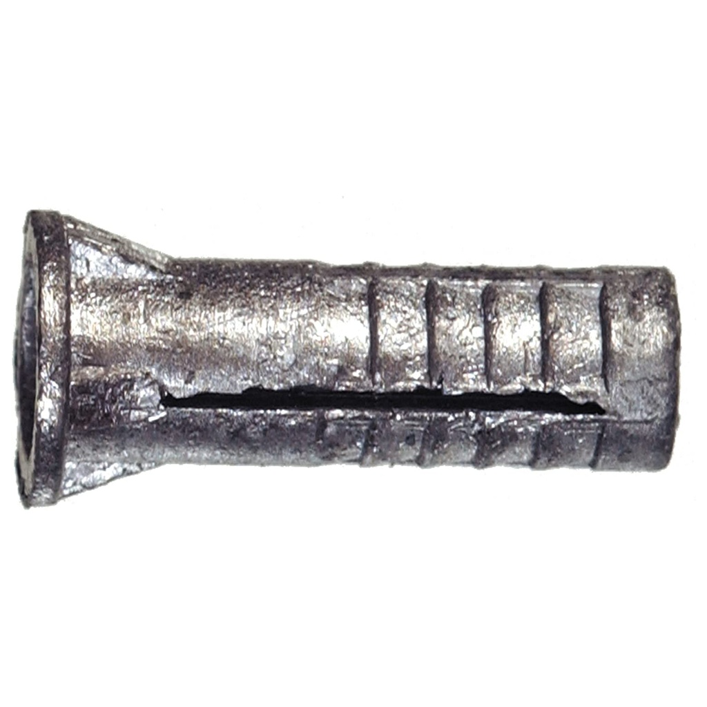 Hillman 0.164 in. Dia. X 1-1/2 in. L Lead Round Head Concrete Screw Anchor 3 Pack