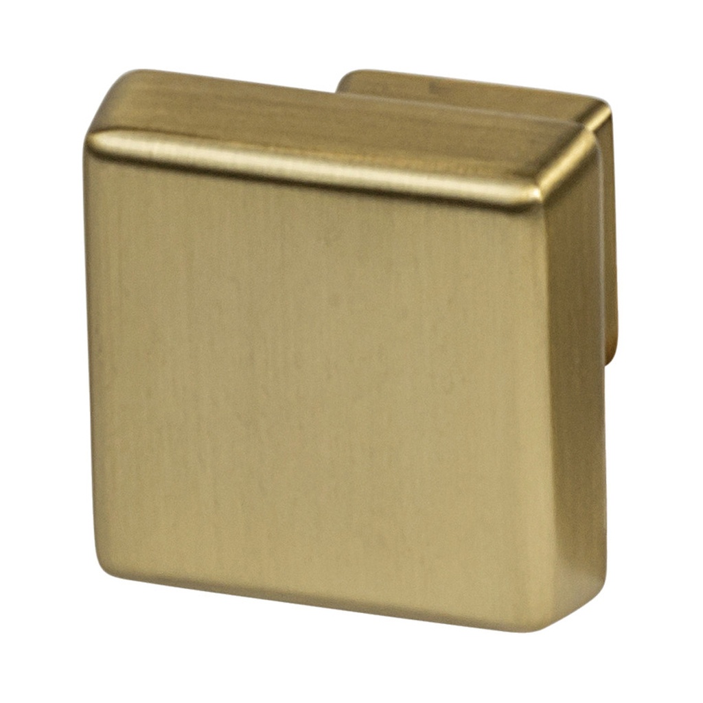 HAFELE SQ KNOB 1-1/2 G/CHAMPAG