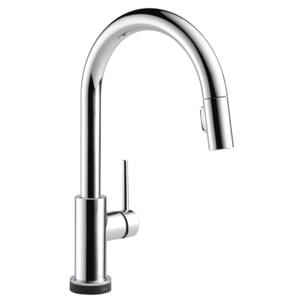 Delta Trinsic:9159T Single Handle Pull-Down Kitchen Faucet with Touch2O Technology