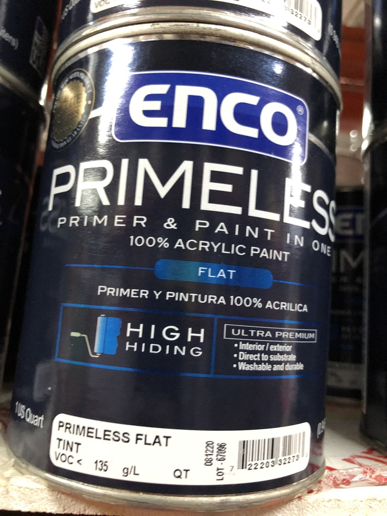 ENCO PRIMELESS FLAT TINT QT