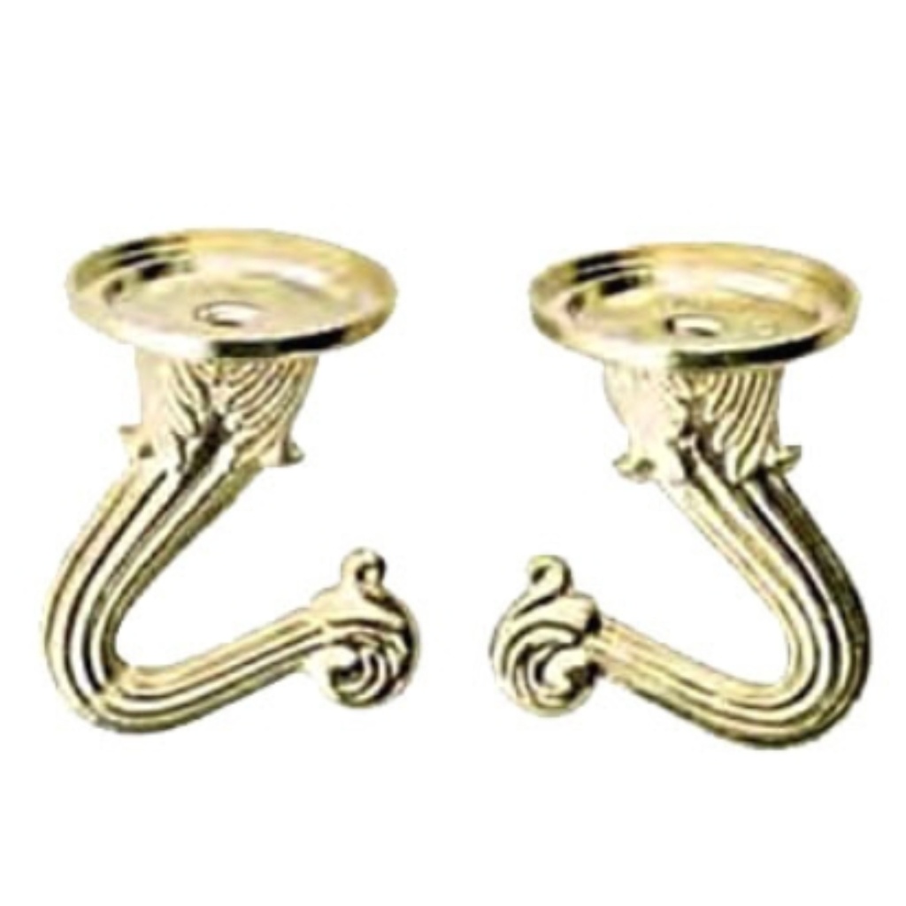 SATCO CHR FIN DBL HOOK SET