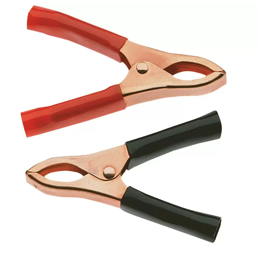 Gardner Bender Insulated Wire Battery Clamps Assorted 2 Pk