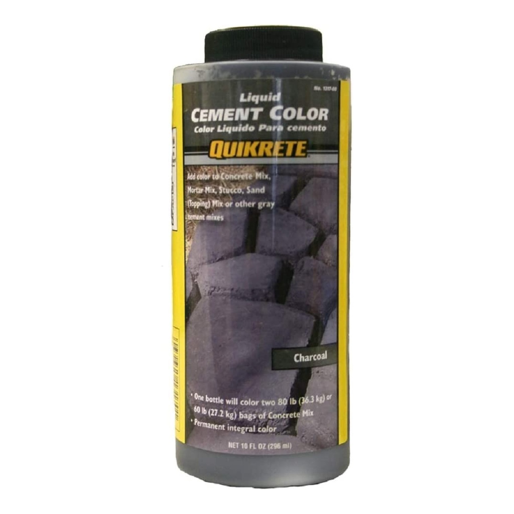 [Q031C] Quikrete Liquid Cement Color 10 Oz Charcoal