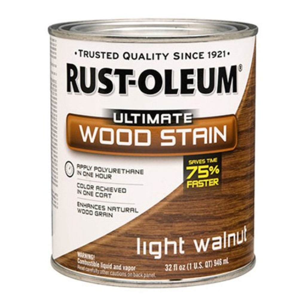[420007606] Ultimate Interior Wood Stain, Light Walnut, Qt.