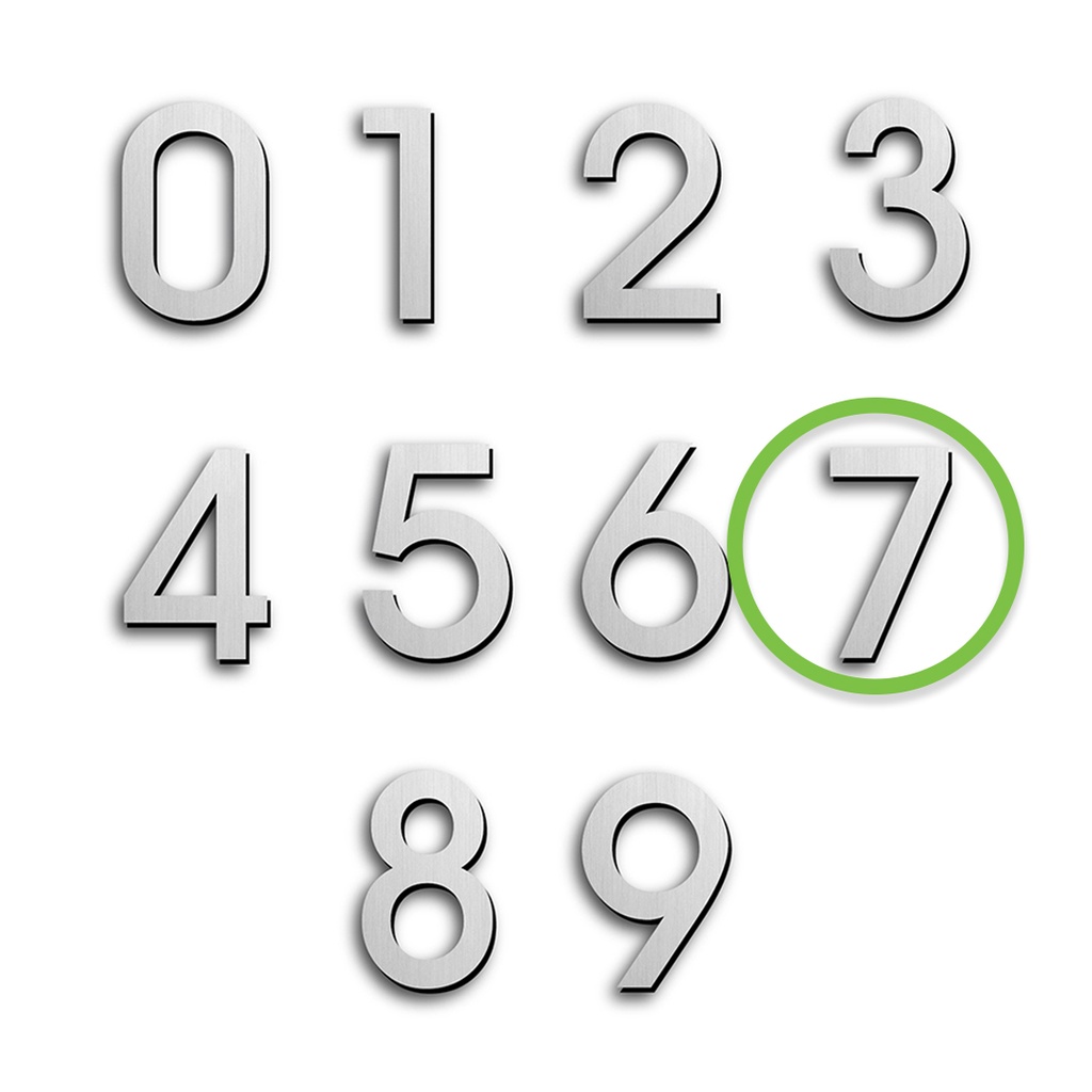 JNF  NUMERO # 7 INOX