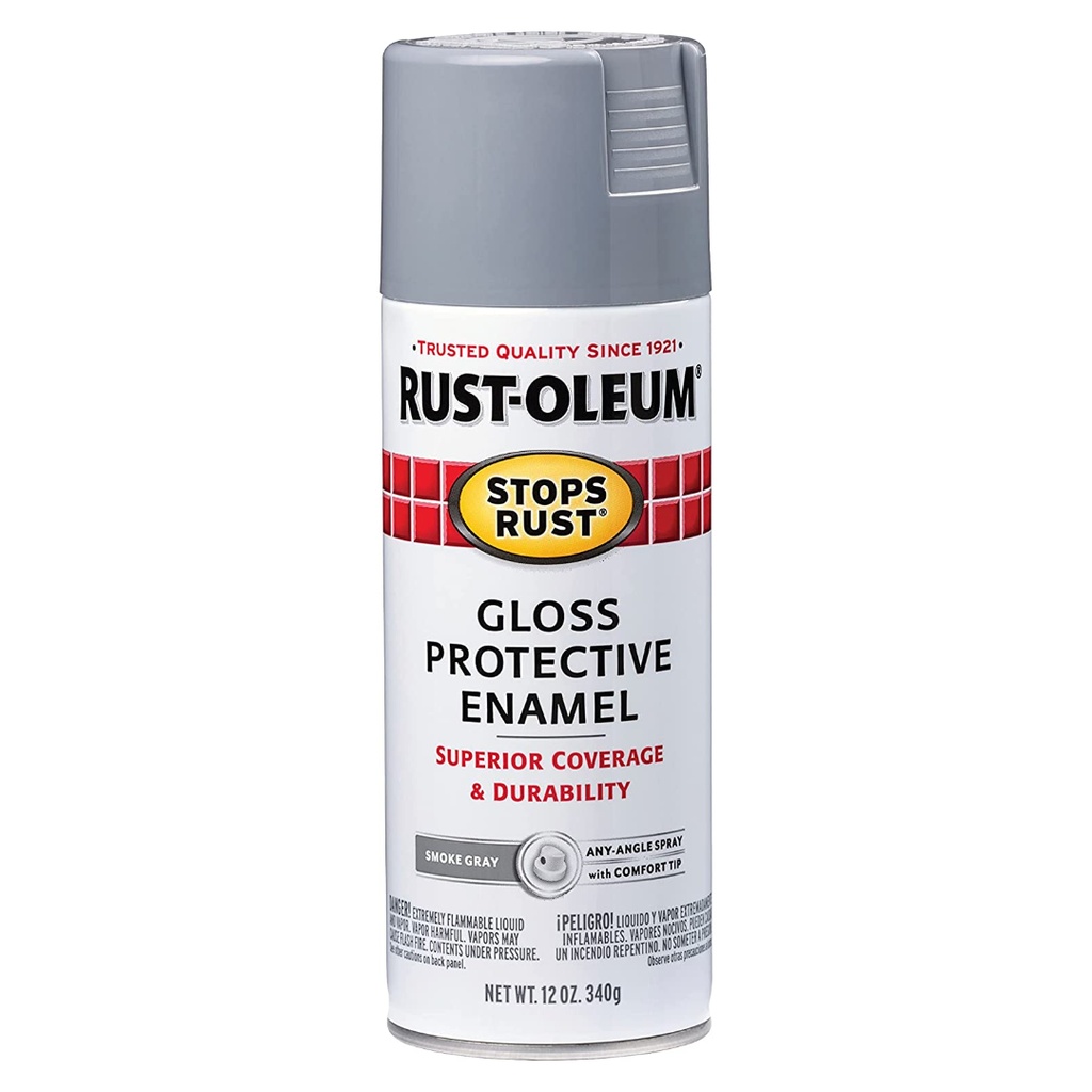 SPRYPAINT SMOKEGRAY 12OZ