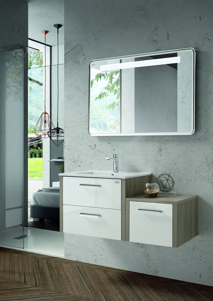 BAJO 70 2C BL/GRIS LUNA NOVA