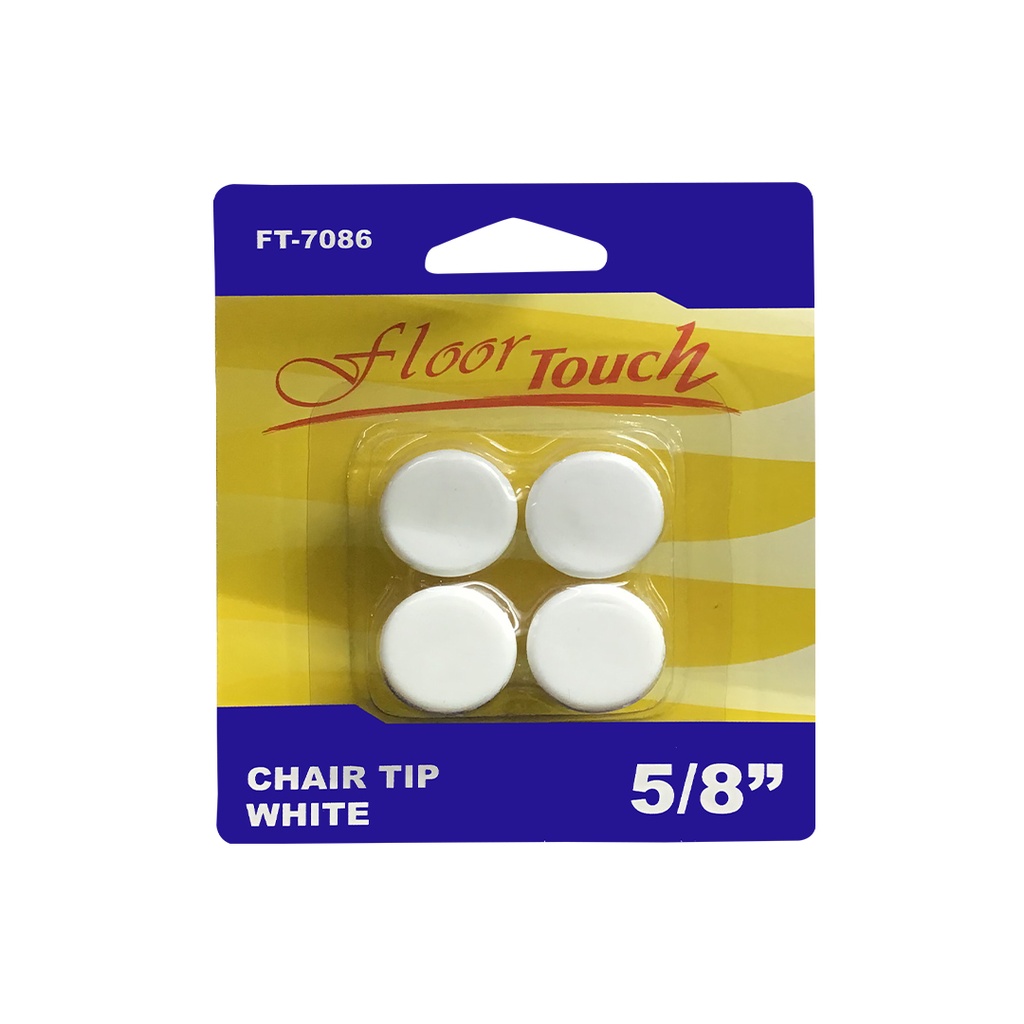 CHAIR TIPS 5/8 WHITE