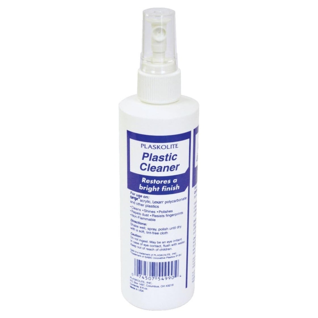 PLASTIC CLEANER 8OZ