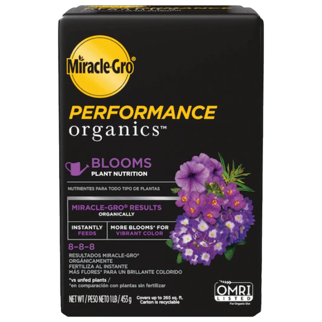 Miracle-gro Performance Organics 1 Lb. Blooms Plant Nutrition 3005410 - All