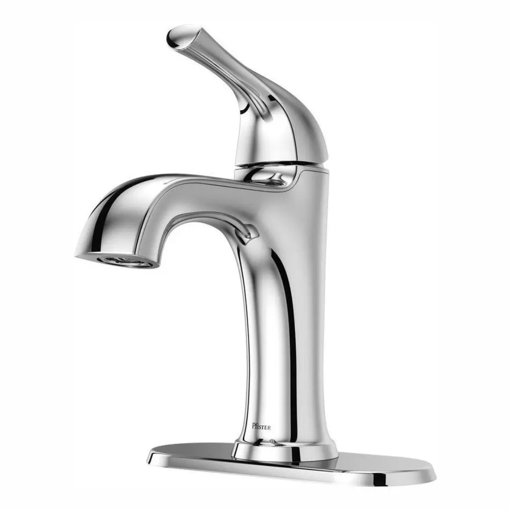 Ladera Single Handle Single Hole Bathroom Faucet in Polished Chrome