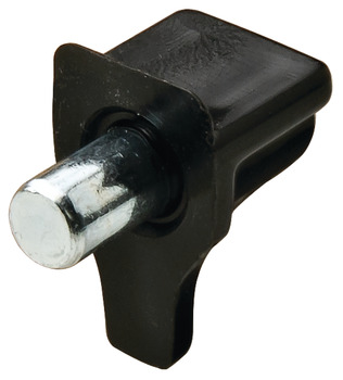 CLIP TABLILLA PLAST.NEGRA PAQ-20