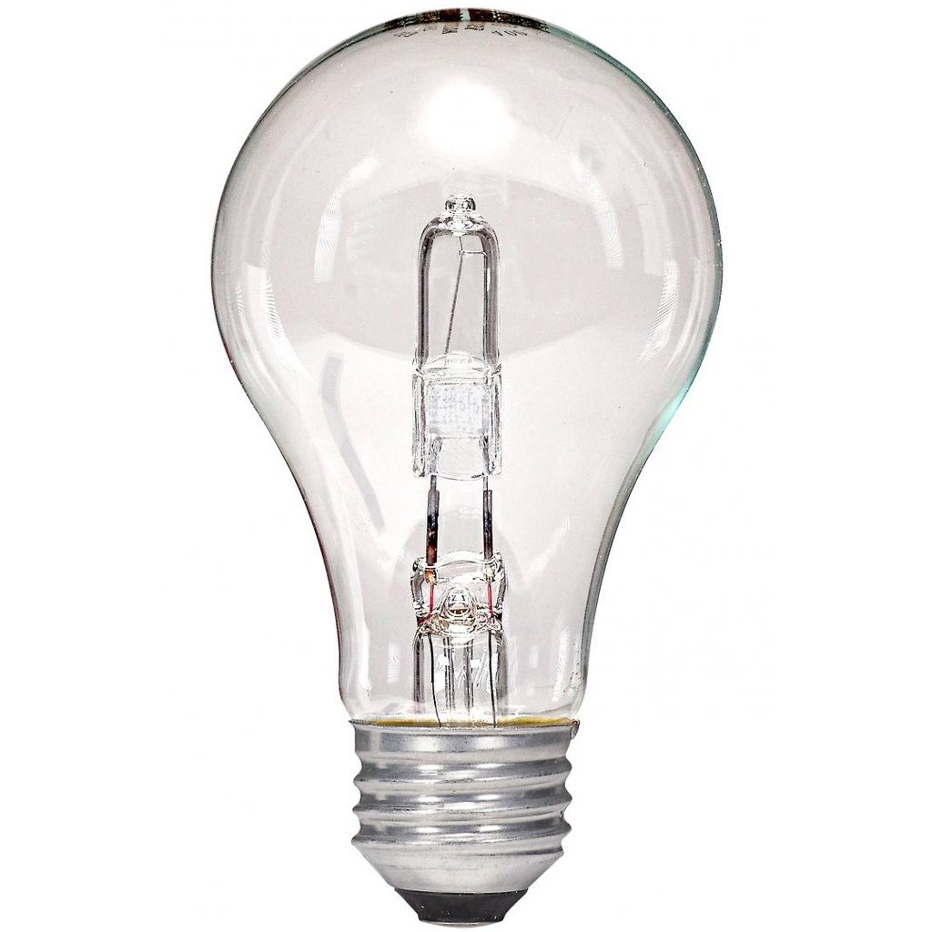 [S2401] Bulb,Halogen,29W,A19,Medium Base,Type a,2PK