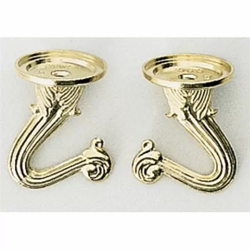 [S70450] SATCO BR FIN DOUBLE HOOK SET