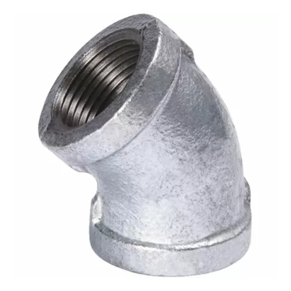1" 45D GALV ELBOW