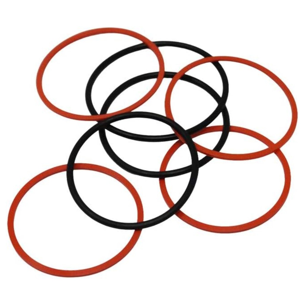 Keeney 25513K Slip Joint Washer Assortment  Black  Red