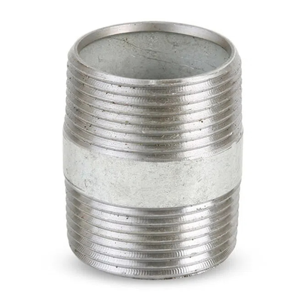 STZ Industries 2 in. MIP Each X 2 in. D MIP Galvanized Steel 2-1/2 in. L Nipple