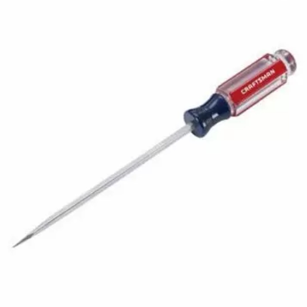 CRAFTSMAN 3/16 Inch X 6 Inch Slotted Acetate Screwdriver - CMHT65023