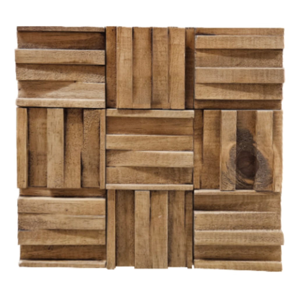 [294003125] WALLPANEL STECCHE CASTANHO 10X10