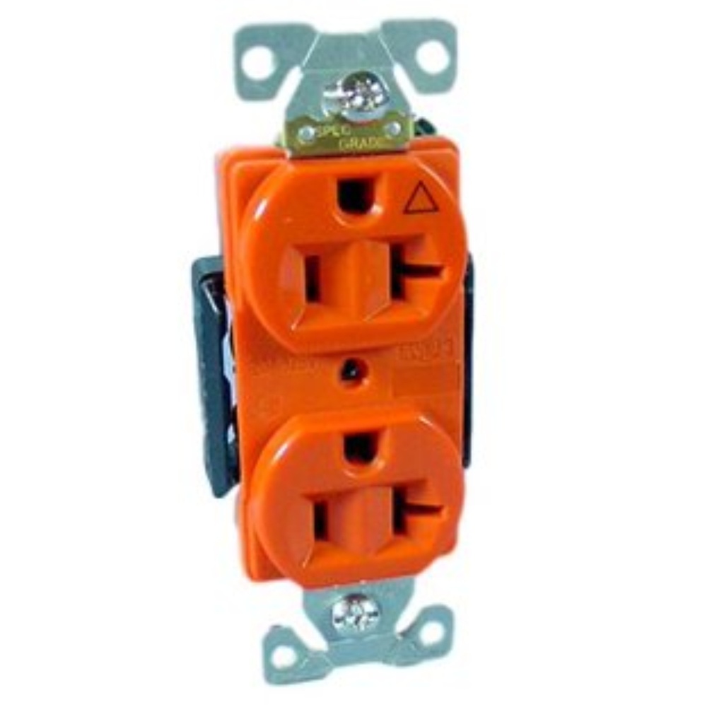 RECEP. DOBLE ISOL/GROUND 20a GRA