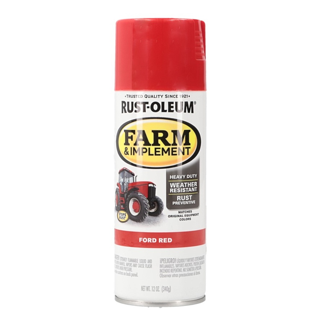 1001835 12 Oz Specialty Farm & Implement Gloss Ford Red Rust Prevention Paint