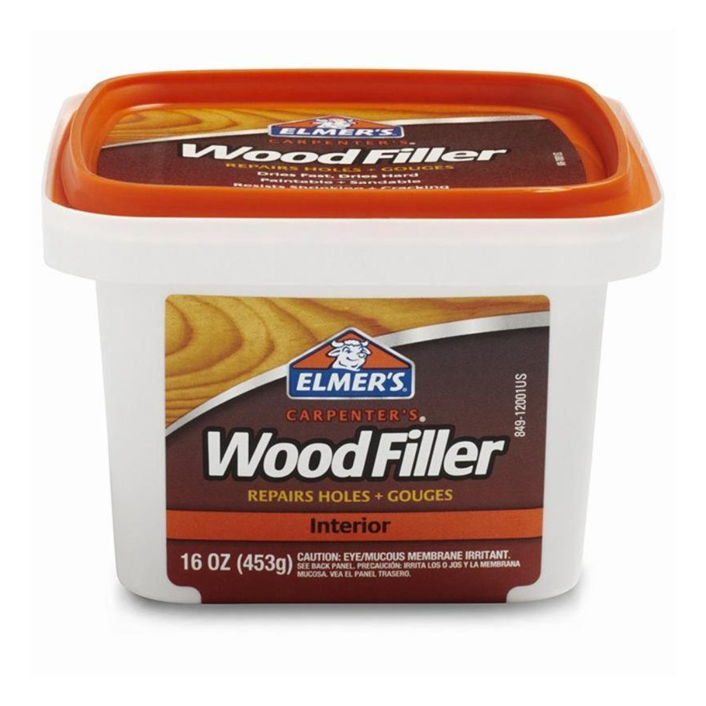 Elmer's E849D8 Carpenter's Natural Wood Filler - 16 Oz