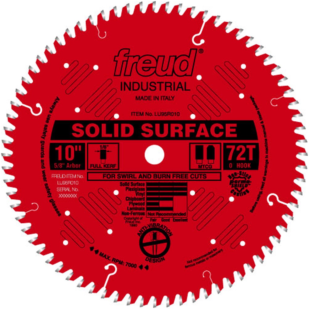 FREUD DISCO 12X84X1 SOL/SURF