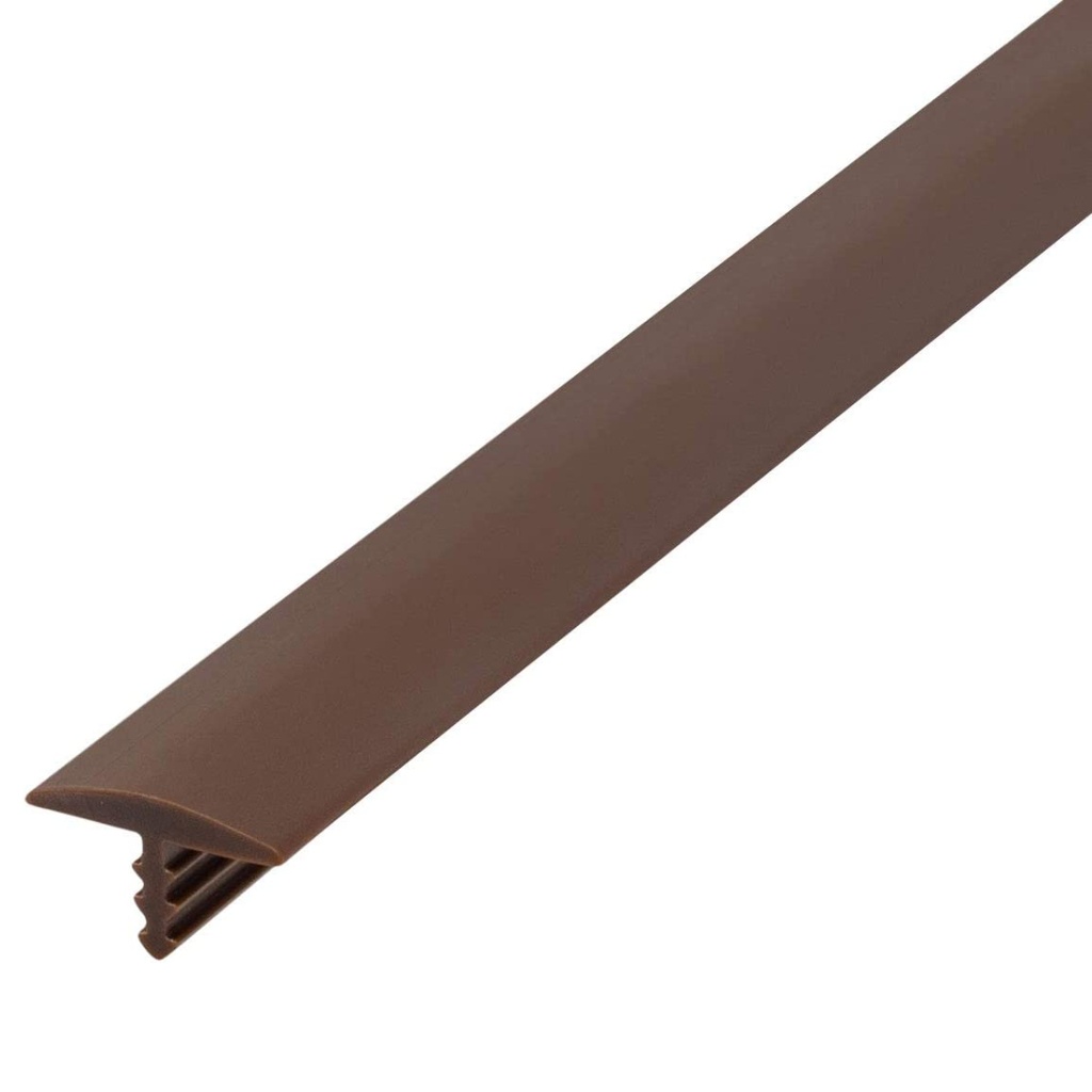 TEE MOLDING BROWN 3/4"